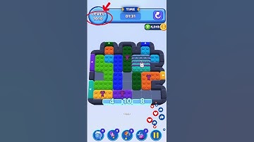 How to beat Color Block Jam Level 1010 ? #colorblockjam #games #mobilegaming #walkthrough #gaming