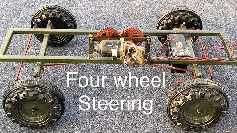 Four wheel steering mechanical engineering final year project