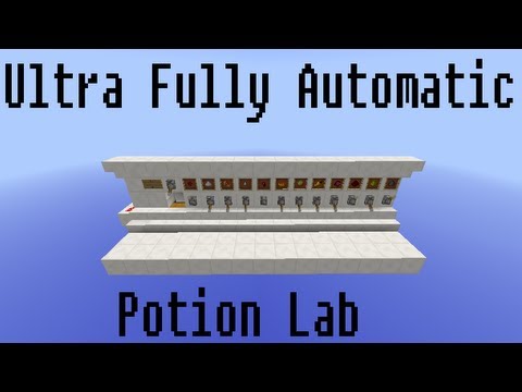 Minecraft: Ultra Fully Automatic Potion Lab! - YouTube
