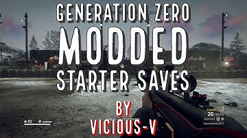[OUTDATED] Generation Zero PS4 OP Modded Saves Release by @ViCiOuS-V! #generationzero #modded #ps4