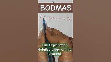 Easy Maths BODMAS rule question solving method #maths #bodmas #solution #viral #youtubeshorts