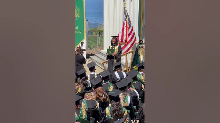 2021 PLNU Graduation Alesia Wright   Diploma Accep...