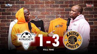 Baartman Deserves Man of the Match | Kruger United 1-3 Kaizer Chiefs | Junior Khanye