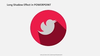 3.Create LONG SHADOW effect|Powerpoint presentations|Graphic Design|Free Template