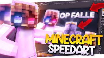 Creating a Minecraft Thumbnail with Blender | Speedart [42]