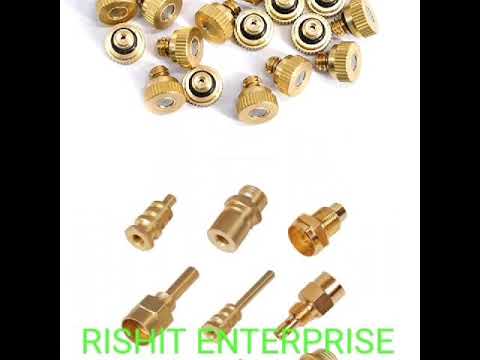 CNC machined components, Brass Precision components, Manufacturer, RISHIT