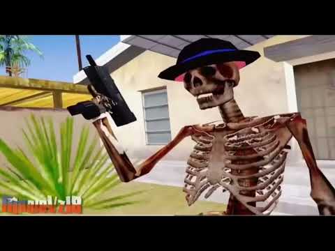 || tiki tiki ta tiki skeleton meme ||