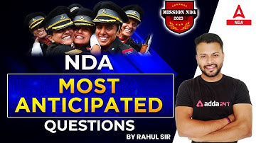 NDA 1 2023 | Important Questions Of Maths For NDA 2023 Preparation | NDA Maths Classes