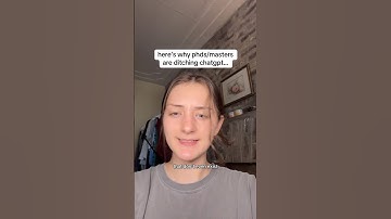 here’s why phd/masters are DITCHING chatgpt…. #phdstudent #gradschool #chatgpt #research