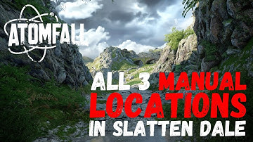 Atomfall: ALL 3 MANUAL LOCATIONS in Slatten Dale 📍🗺️☢️ #atomfall #gamingtips