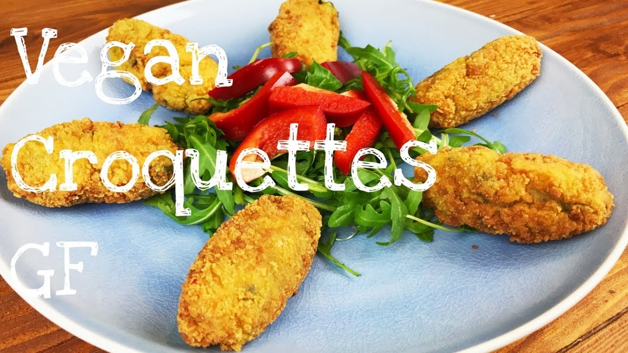 vegan croquettesspinach and pine nutgluten free YouTube vegan croquettesspinach and pine nutgluten free YouTube