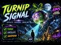 🎷🛰️🥬 TURNIP SIGNAL ..SATALLITE, SAXOPHONE (and moonlight)🥬🛰️🎷
