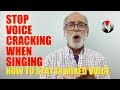 Stop Voice Cracking When Singing - 3 Exercises to Stop Cracking and Keep Mixing