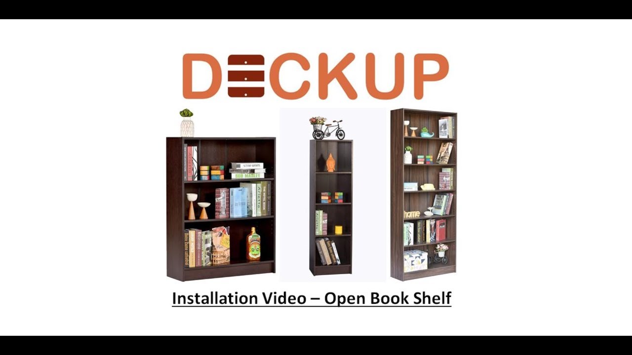 DeckUp Open Book Shelf Installation Video