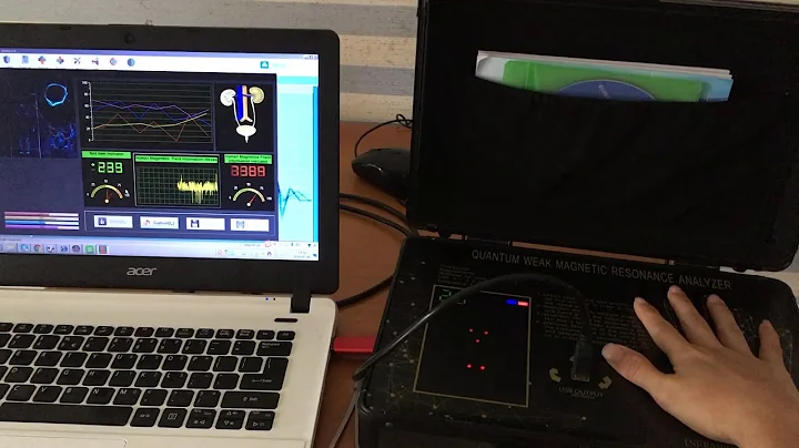 How to use 6th generation hand touch quantum analyzer