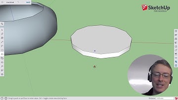 Simple Pumpkin in Sketchup
