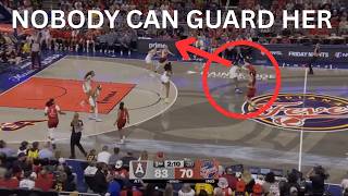 Nobody in the WNBA can guard CAITLIN CLARK right now