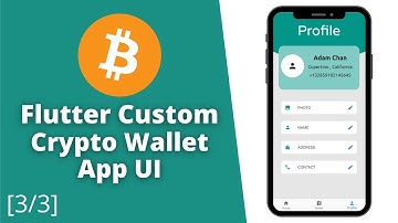 Step-by-Step Crypto Wallet App UI Design in Flutter (Part 3)