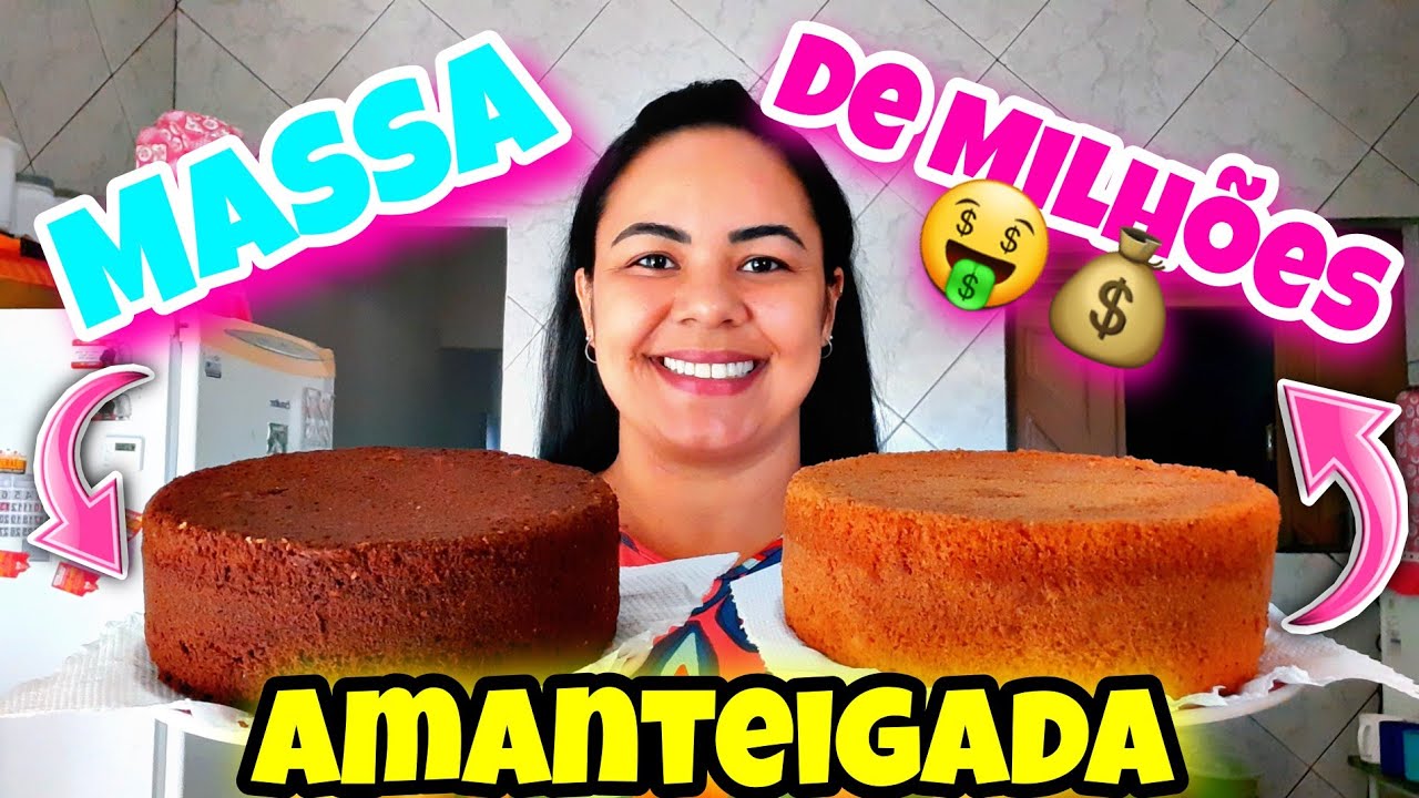 🔥🎂[ Passo a passo ] MASSA AMANTEIGADA DE MILHÕES 🤑💰