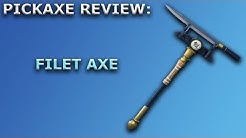filet axe pickaxe review sound showcase fortnite battle royale duration 2 58 - fortnite wukong pickaxe