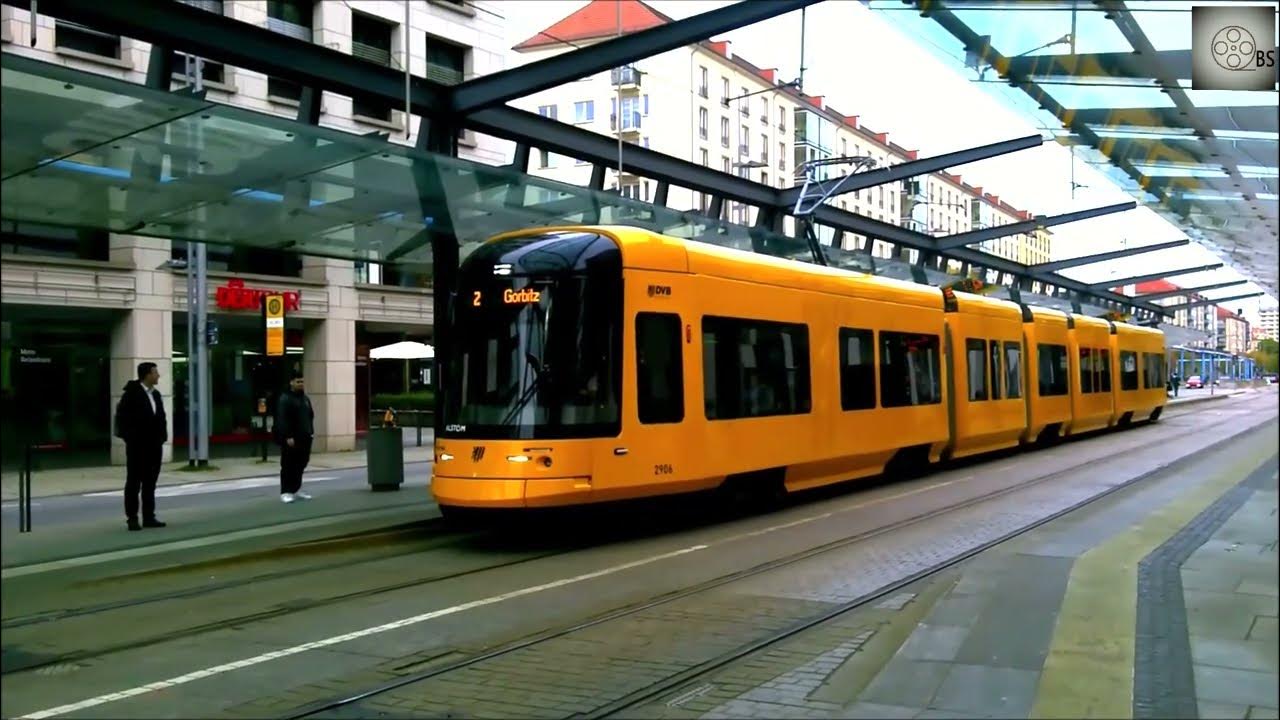 Neue Straßenbahn in Dresden Typ NGT DX DD YouTube