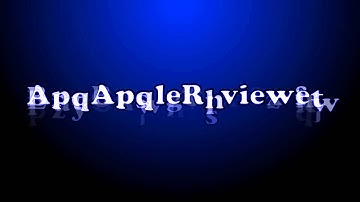 First After Effects CS5.5 Intro