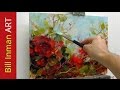 How to Paint Roses - Oil Painting Demo Fast Motion