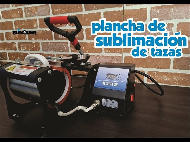 Plancha Térmica Básica para Sublimación de Tazas con 2 Resistencias -  Tecnowire