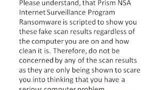 Prism NSA Internet Surveillance Program Ransomware