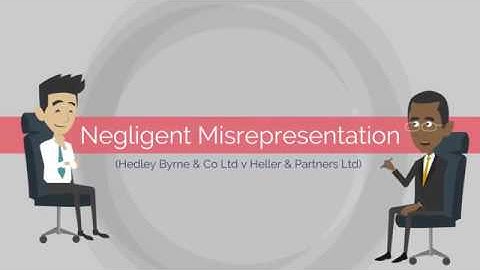Negligent Misrepresentation