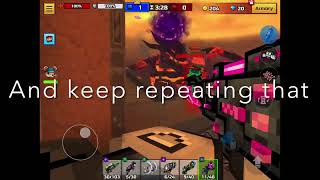 Pixel Gun 3d How to use the Electro-Blast Rifle to win battles! screenshot 3