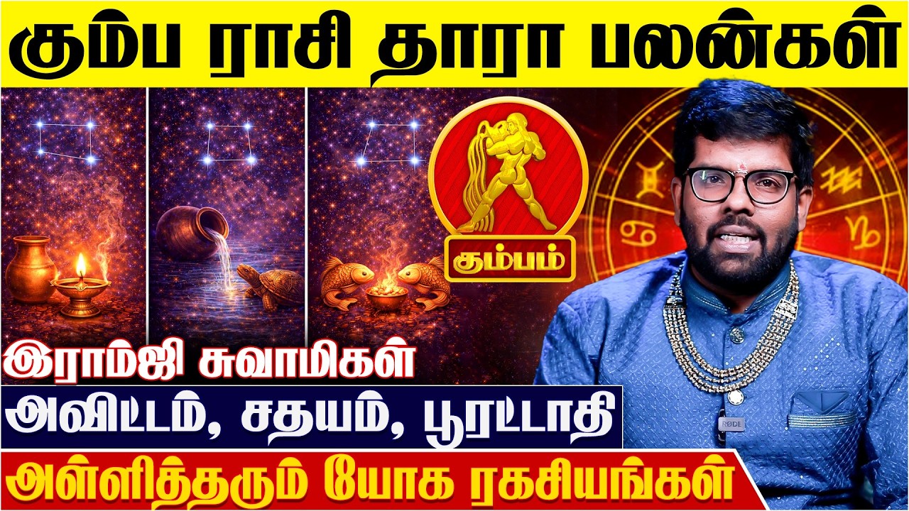 கும்பம் - இதை செய்தால் யோகம் வரும் - Ramji Swamigal | Kumbam Rasi | Avitam | Satayam | Poorattathi