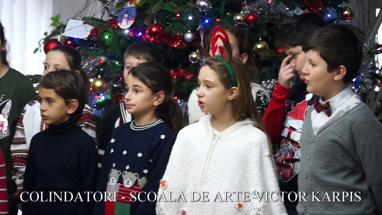 GRUPUL DE COLINDATORI - SCOALA DE ARTE VICTOR KARPIS realitatea tv emisiuni