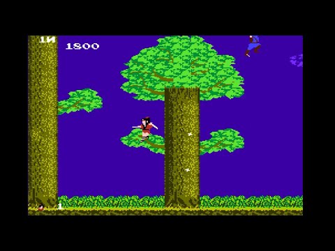 Полное прохождение Legend of Kage NES на русском, лонгплей, денди, игры детства