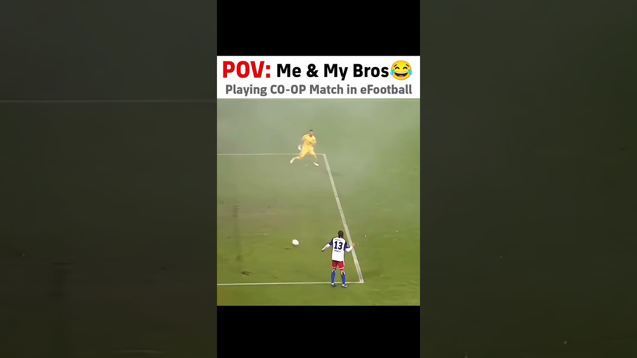 When You & Mate Play CO-OP Mode in eFootball🤣 