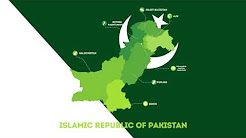 Islamic Republic of Pakistan - Map Animation