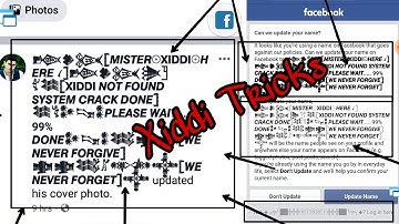 How To Make Unique Name Facebook Account Easy Method
