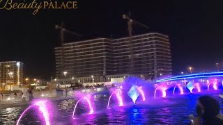 افتتاح نافورة مجمع دلمونيا الراقصة ⛲💃 |  Amazing Dancing Fountain Show in Dilmunia Mall