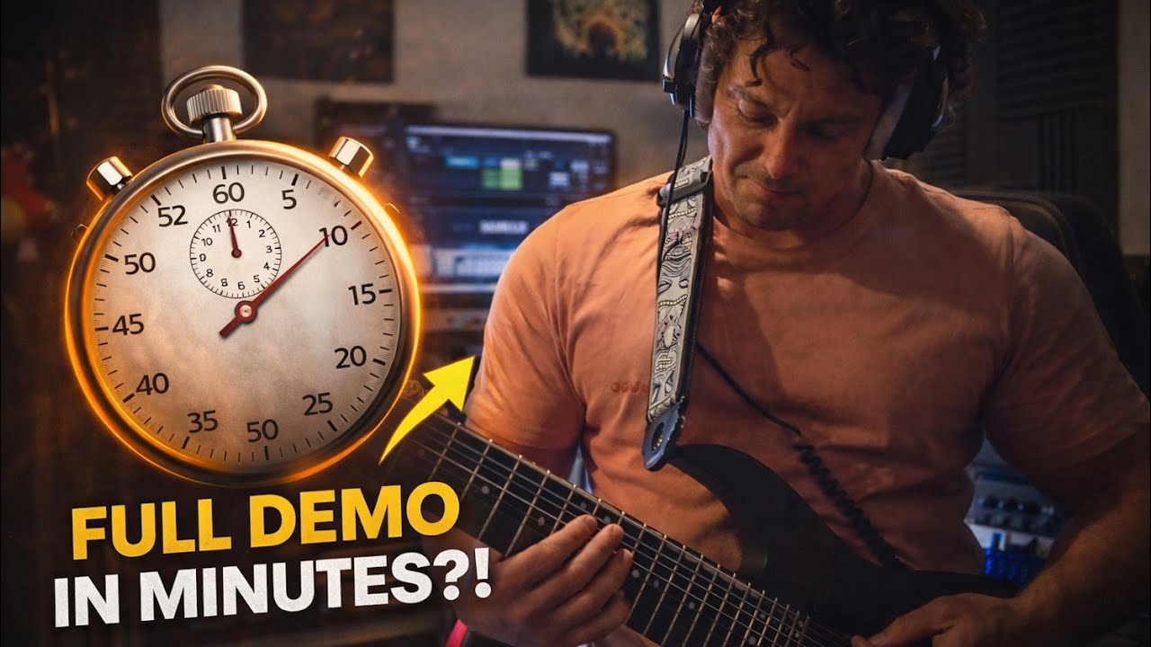 Rough track to to DEMO in minutes- Fast Mixing Workflow