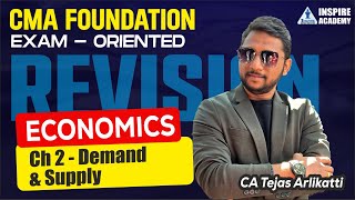 CMA FOUNDATION JUNE 25 REVISION | ECONOMICS | LMR MCQs LEC 3