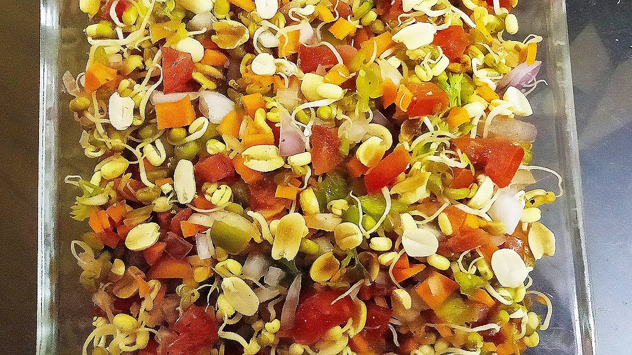 Sprouts Salad Recipe Weight Loss Diet Recipe మొలకలతో Healthy