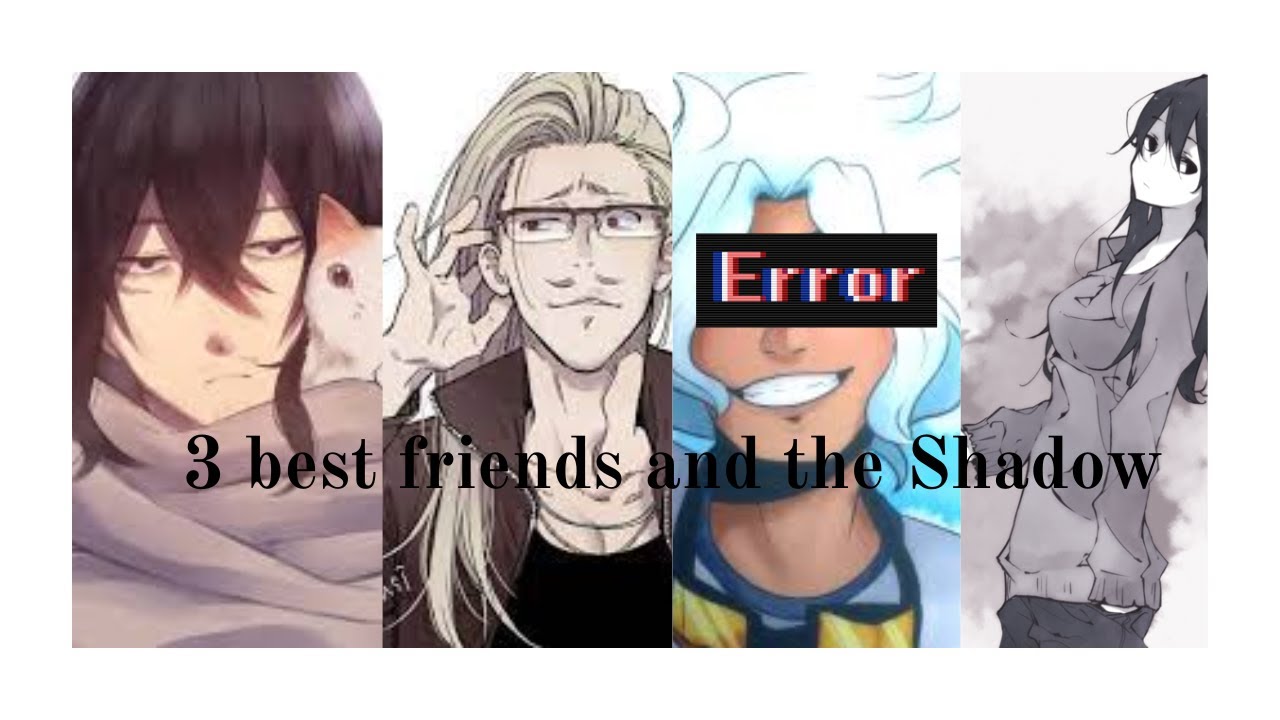 Shadow Friends' Names 3 best friends and the shadow || p. 4 || the reveal - YouTube