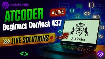 🔴 LIVE: AtCoder Beginner Contest 437 (ABC 437) | Complete Editorial & Solutions