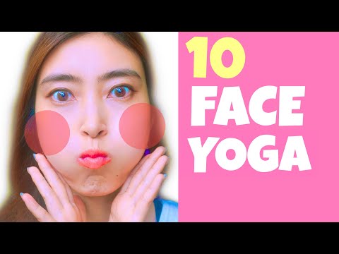 10 Face Yoga Exercises You Must Do Each Morning | Lift Up Your Cheeks, Droopy Mouth Corners, Jowls!