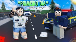 MEU PRIMEIRO DIA NA POLÍCIA 🚓🚨 | [ROBLOX] [ROLEPLAY]