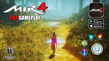 MIR4 - MMORPG CBT Gameplay | Unreal Engine 4 (Android/IOS)