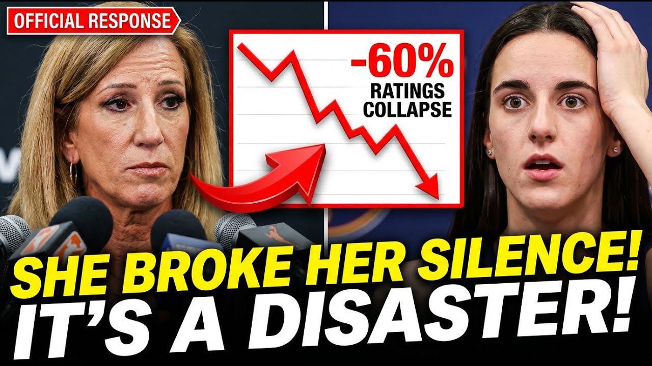 Cathy Engelbert BREAKS SILENCE After UNRIVALED RATINGS DISASTER Turns Controversial!