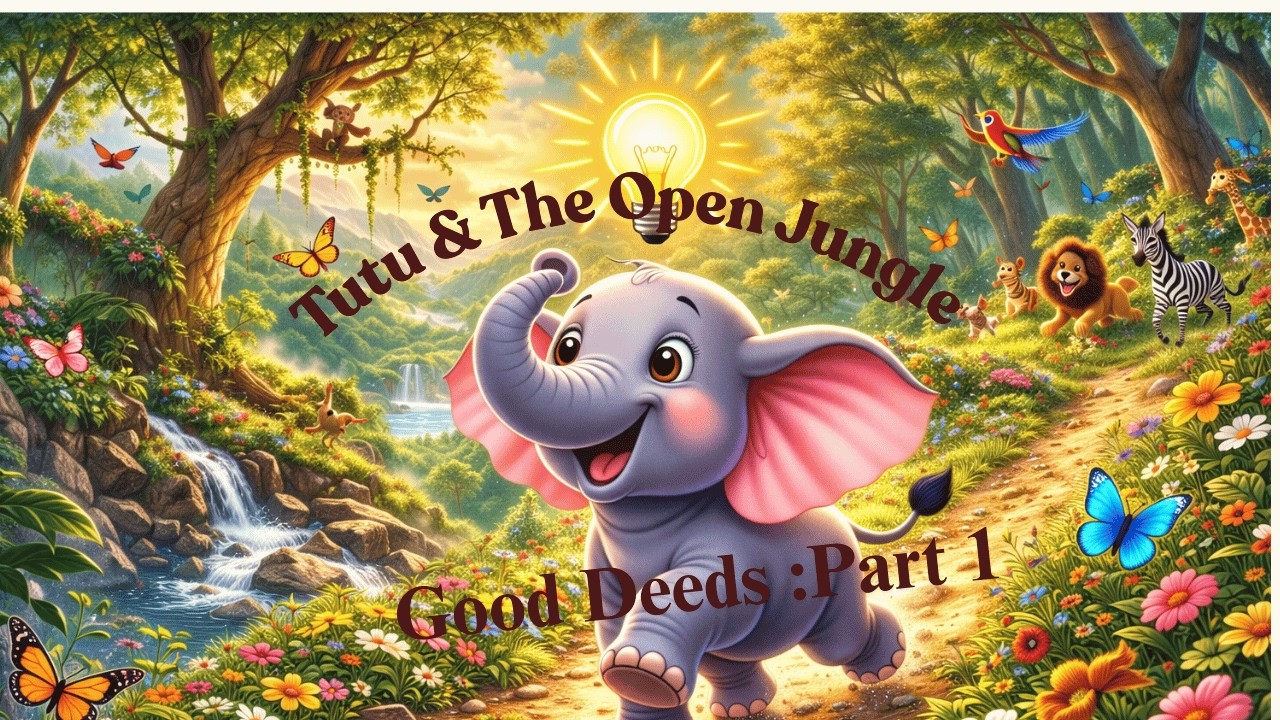 TUTU AND THE OPEN JUNGLE:  Doing Good Deeds:  Part 1