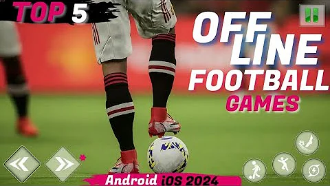 top 5 Best Offline FOOTBALL Games For Android | HIGH GRAPHICS [2024]