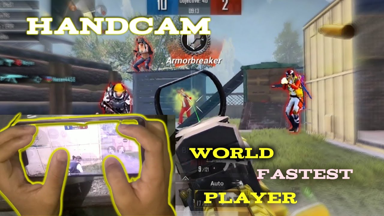 5 finger Handcam with full gyro 400 || solo rush controls || inspired by solo rush || 